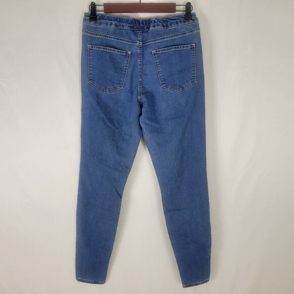 Arizona Jeans Juniors 7 Blue Mid Rise Womens Jegging Medium Wash Denim W27 x L27 - Picture 2 of 11